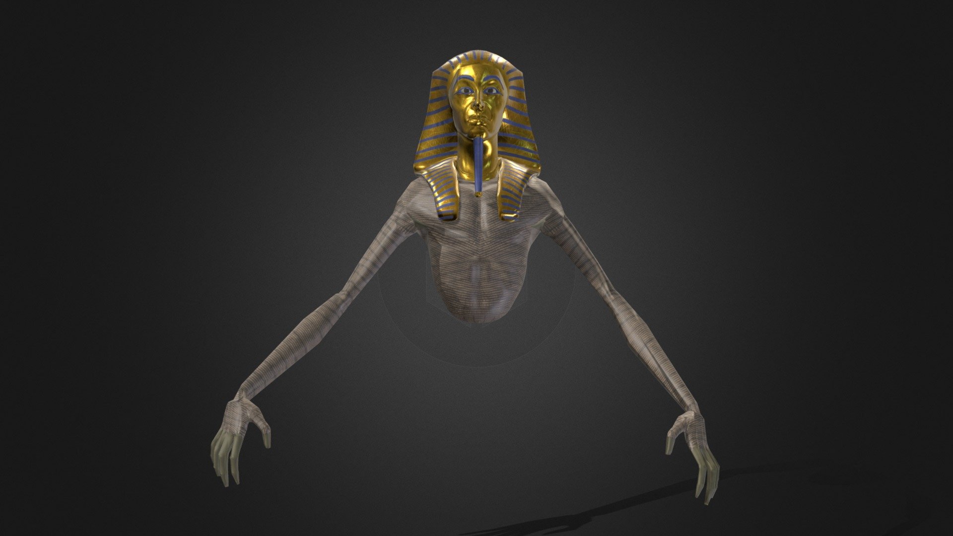 Pharoah Ghost - 3d Model By Todor (@goddhoward) [79295ea] - Sketchfab