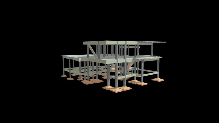 3D Estrutura Resid. Maxsuel 3D Model