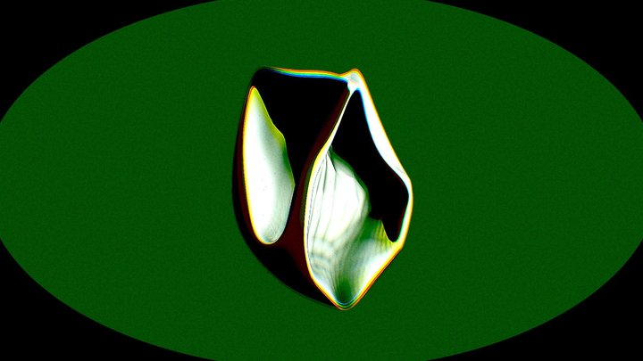 melted face 3D Model