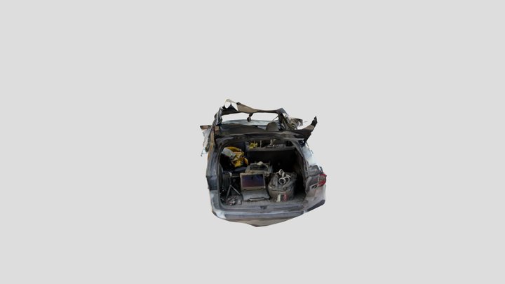 Subaru- Interior- Utah - Salt Flats 3D Model