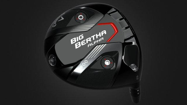 Big Bertha Alpha 816 Double Black Diamond 3D Model