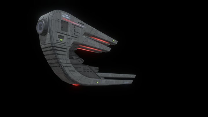 U.S.S. Dresselhaus (Star Trek Discovery) 3D Model