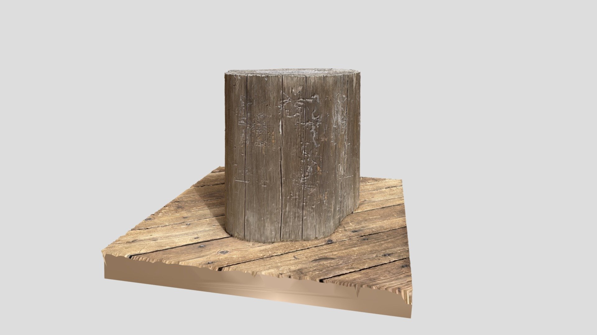 Tree Stump Table