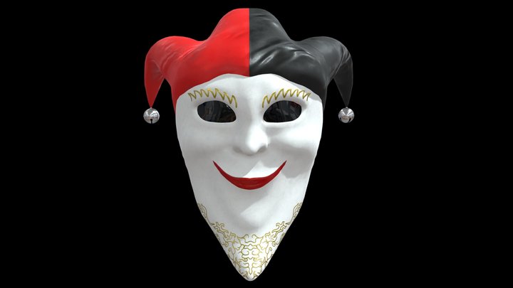 Fool Mask 3D Model