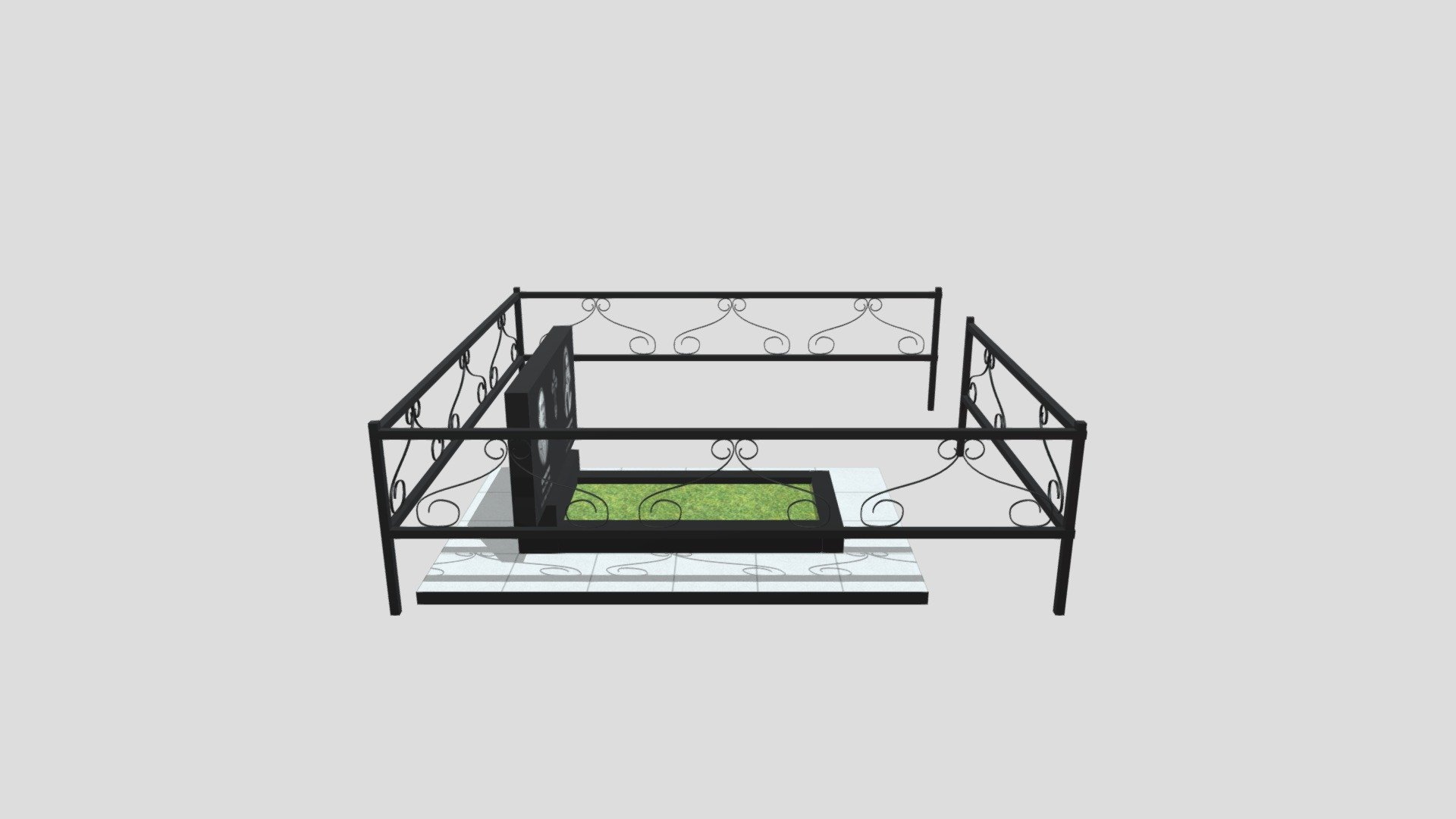 1.2x2.2 Standart Vertical +Ograda