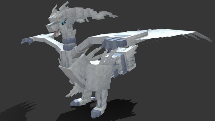 Mega-rayquaza 3D models - Sketchfab