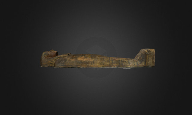 Coffin of Qnw-pw-s at the Eskenazi Museum of Art 3D Model