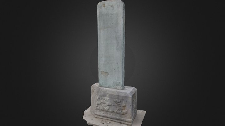 Chinese Monument 3D Model
