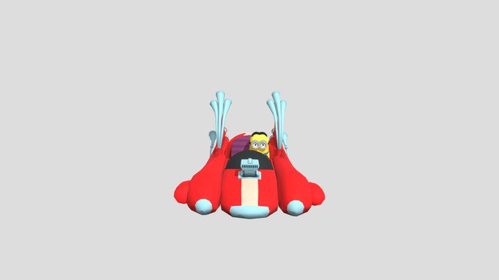 Minion Rush - Ultimate Car 3D Model
