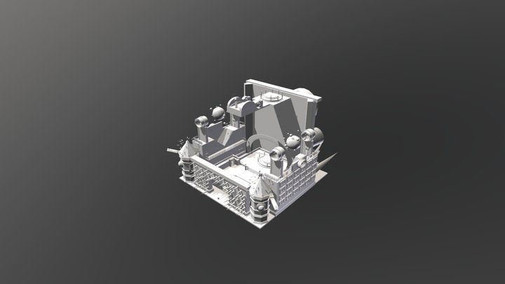 Forteresse 3D Model