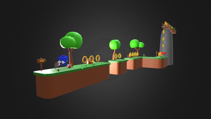 Sonic Circuit 3D Model