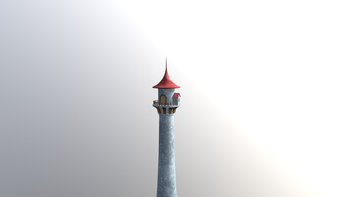 Fairy Tower 3D Model