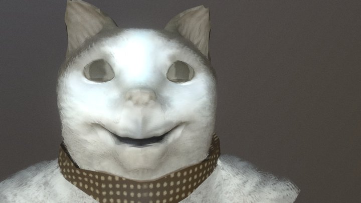 Gato sin amigos 3D Model