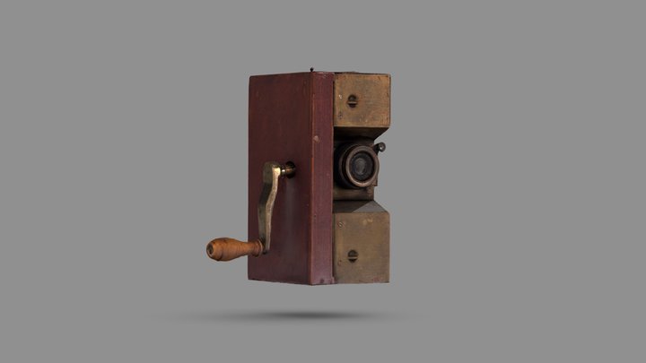 Cinepresa 35 mm, 1895-1927 (M01993) 3D Model