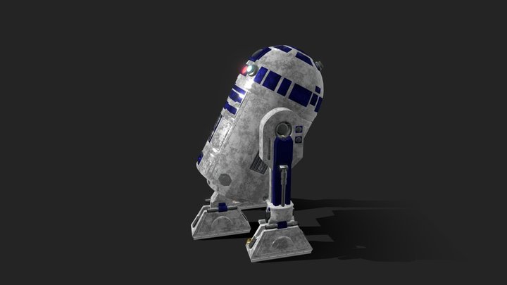 R2D2 3D Model
