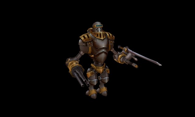 Tick-Tock Knight G8 "Terminator" 3D Model