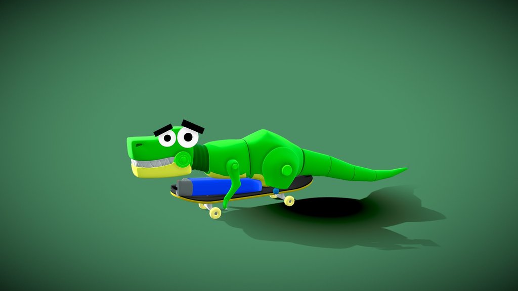 Dino animated character