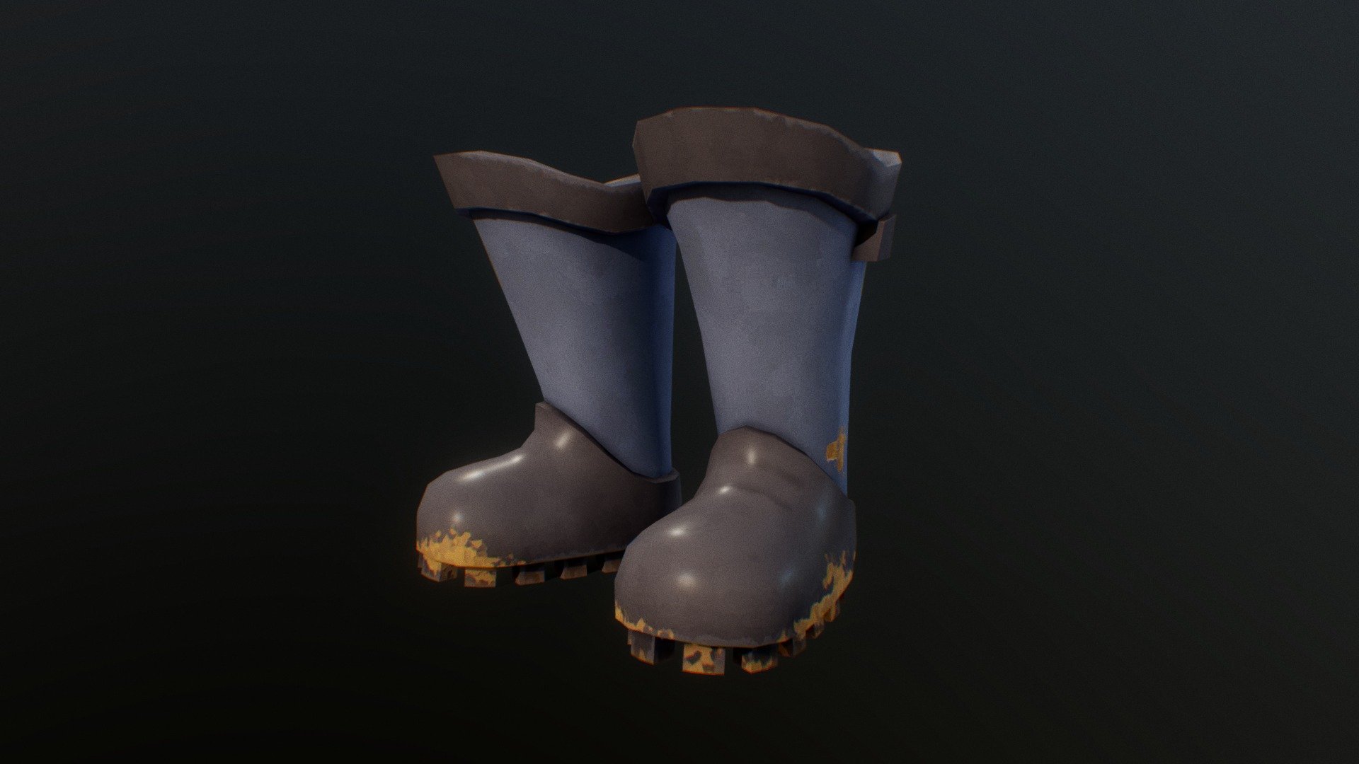 Rain Boots - 3D model by eslins [7934c56] - Sketchfab