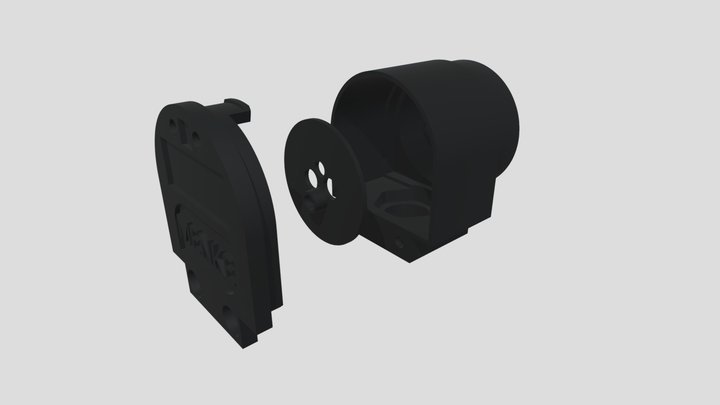 Smartmeter Lesekopf Modbus RTU 3D Model