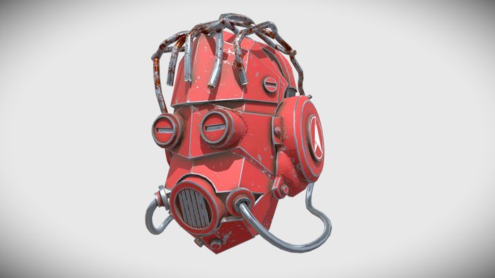 Raider helmet 3D Model