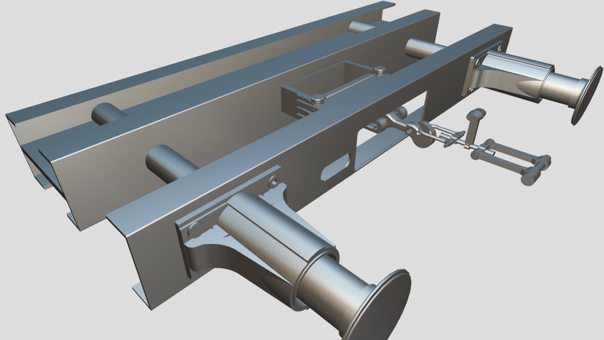 Headstock Assembly ICF Coaches 3D model by Yadvendu [793779b] Sketchfab