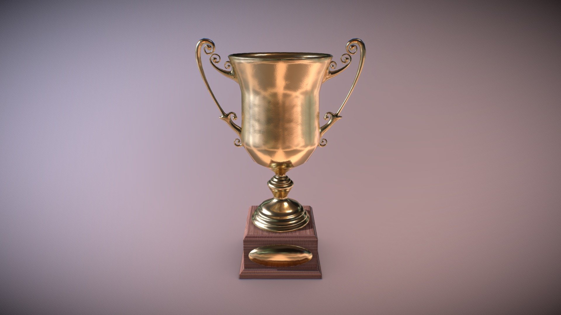Golden Trophy - Download Free 3D model by Incg5764 (@incg5764) [79389ee]