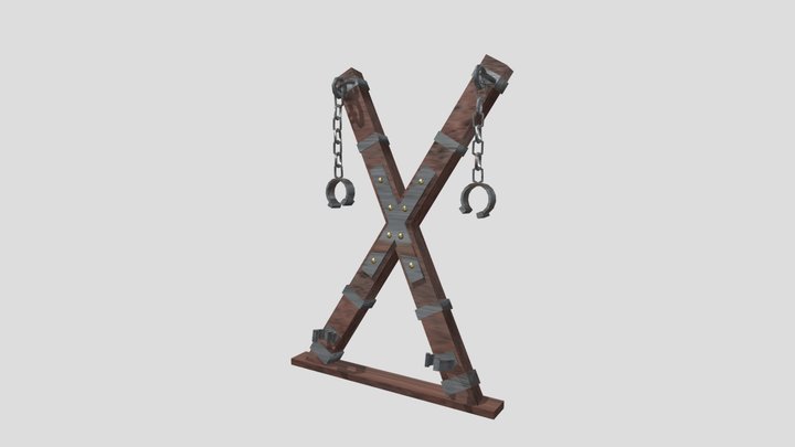 Cross torture 3D Model