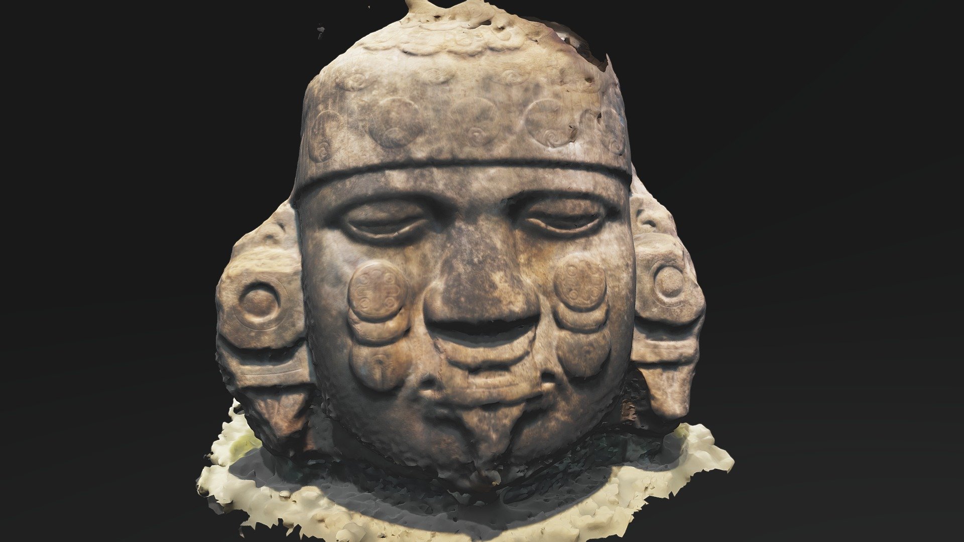 Olmec Stone Head - Buy Royalty Free 3D model by John Toeppen (@toeppen ...