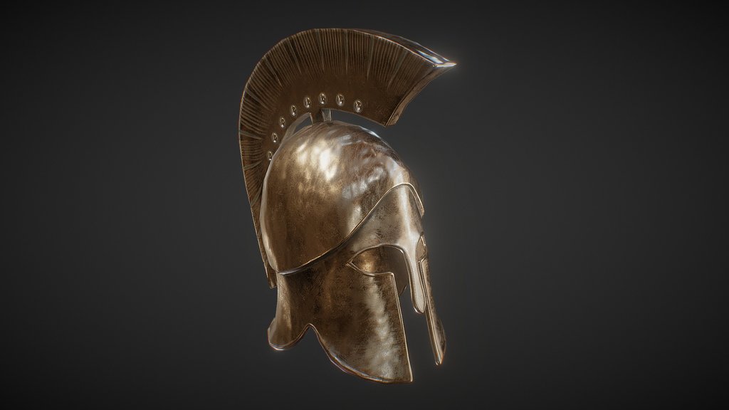 PBR Corinthian Helmet