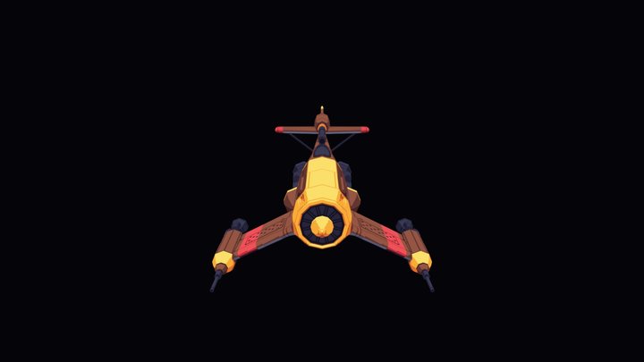 Piranha 3D Model