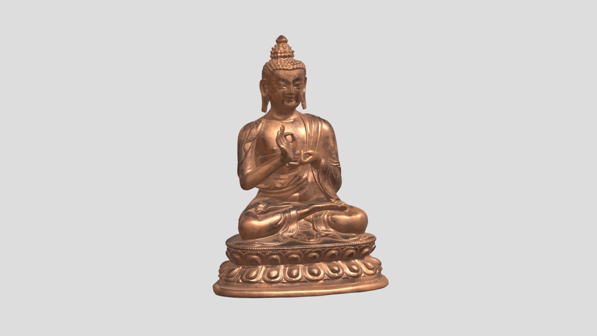 Buddha Statue - 3D Model By Bishop20 [793e38c] - Sketchfab