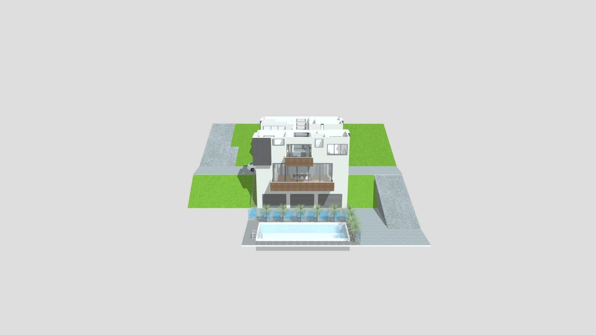 Hillside Modern House