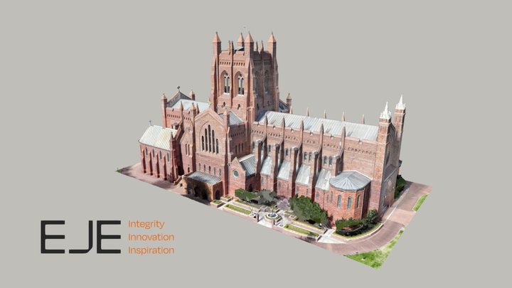 Newcastle Cathedral - External 3D Model