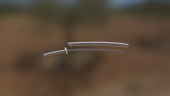 Katana 3D Model