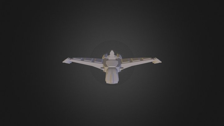Stealth Fighter 3D Model