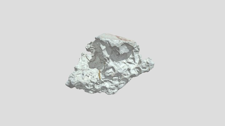Plaster Mini Sculpture #2 (Cast In Bubble Wrap) 3D Model