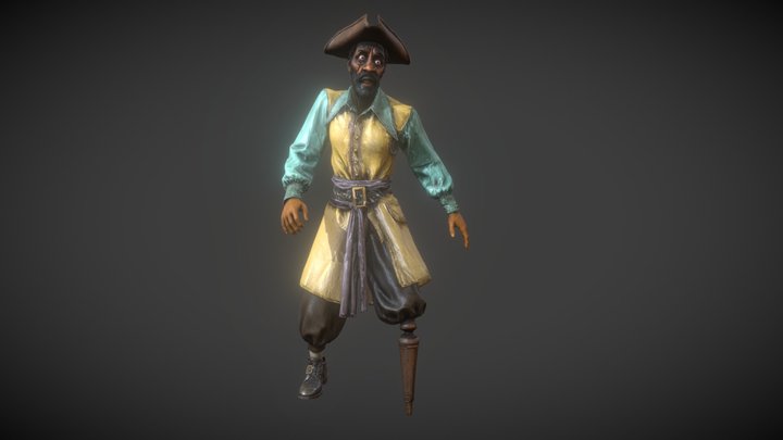 Pirate clark – Kostenloses 3D-Modell STL