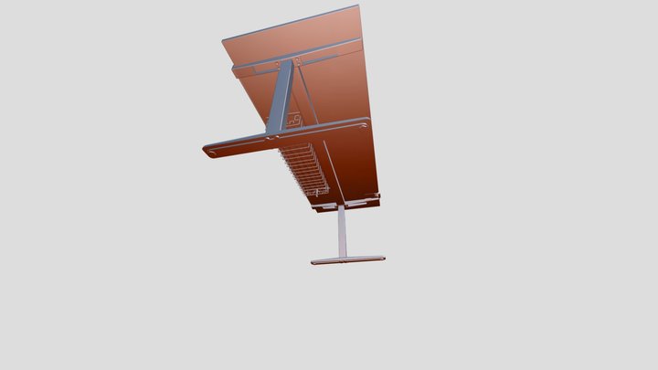 Bureau fbx 3D Model