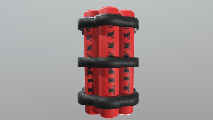Dynamite 3D Model