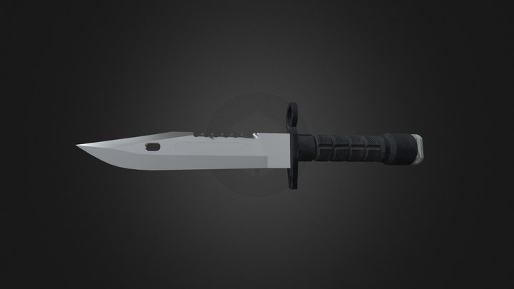 3D Knife Model 3D Model