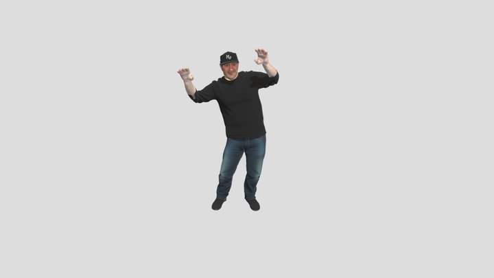 Chicken Dance 3D Model