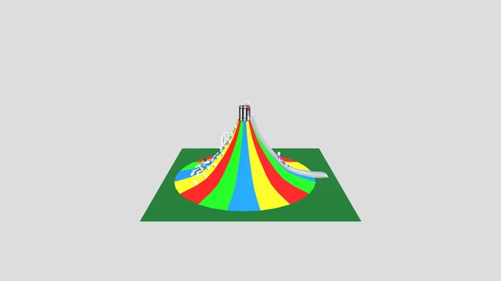 Volcano Slider 3D Model