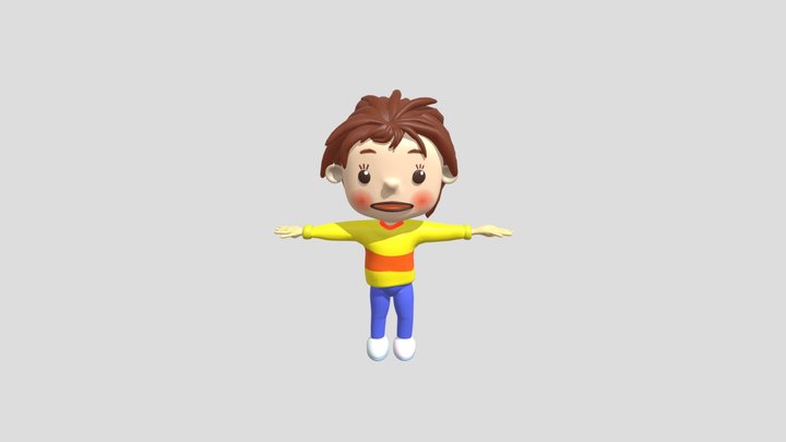 Thomas (Thomas' Daily Life) 3D Model