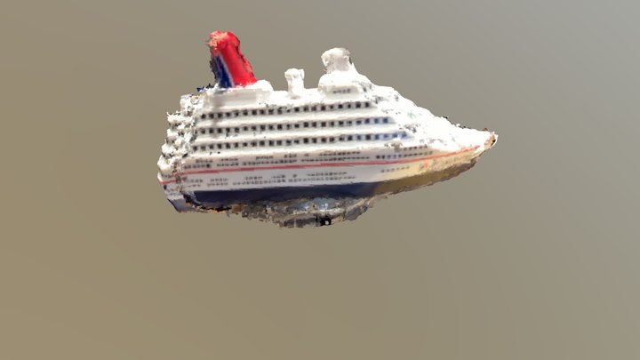 carnivalBoat 3D Model