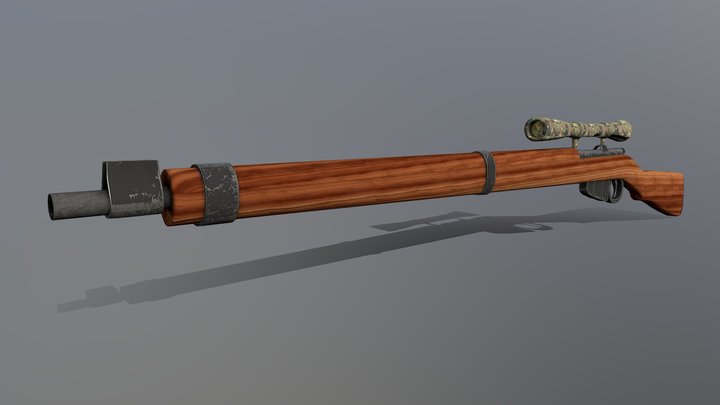 Rifle 3D Model