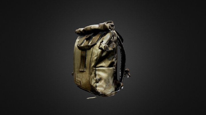 WANDRD PRVKE series backpack 2nd 3D scan 3D Model
