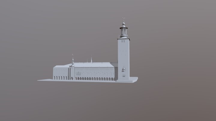 Stadshus 3D Model
