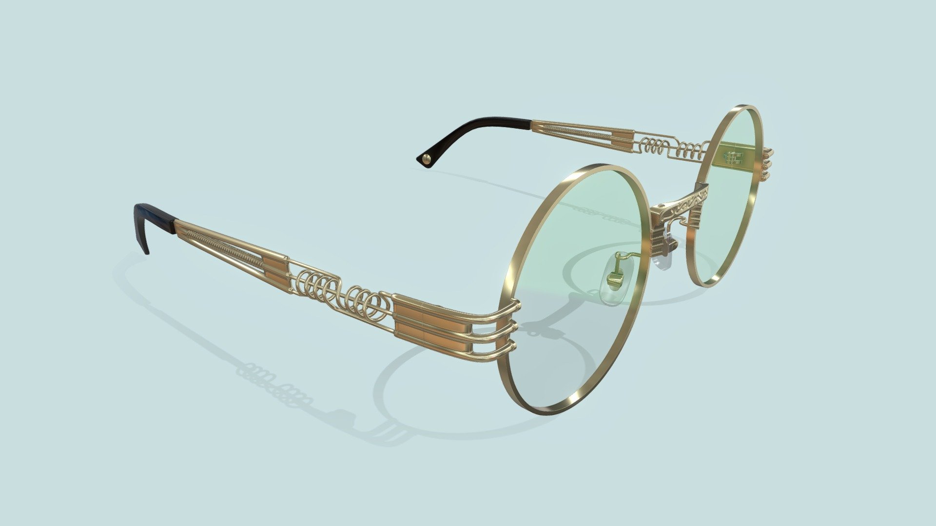 Glasses 08 — Sketchfab embed 3D viewer