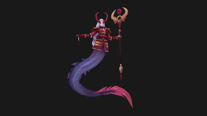 Blood Moon Nami 3D Model