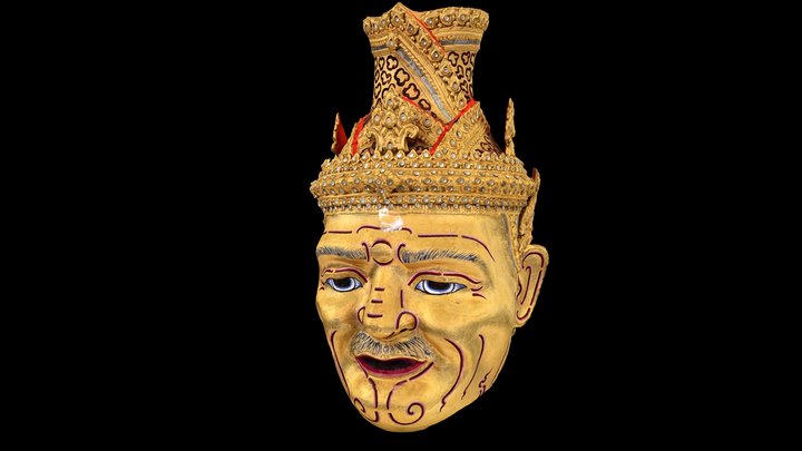 เศียรพระฤาษี 3D Model